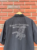 90’s Harley Davidson Button-up XL