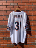 Vintage Rashaan Salaam Chicago Bears White Jersey