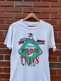 91’ Minnesota Twins AL Champions Single-stitched T-shirt L