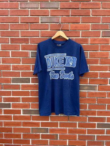 90’s Duke Blue Devils Single-stitched T-shirt XL
