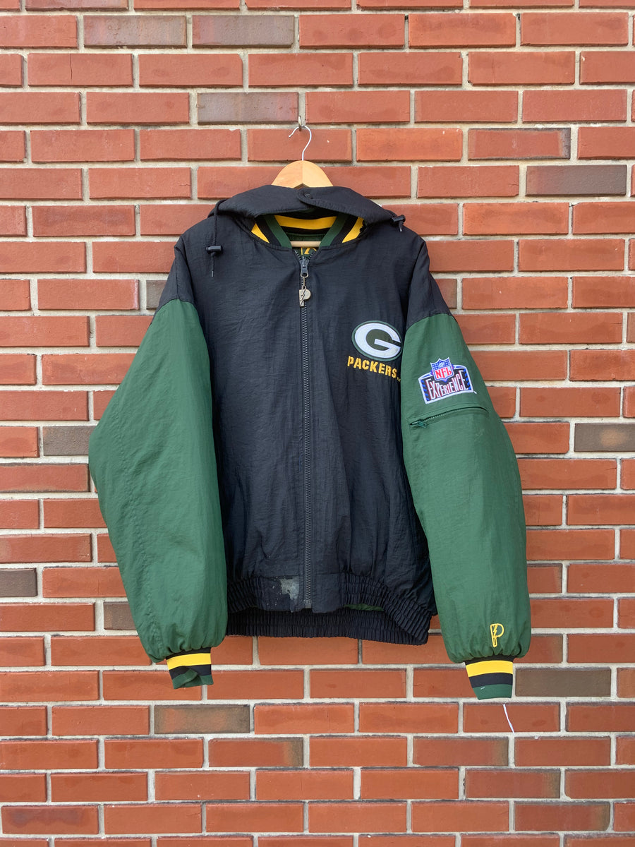 Buy Green Bay Packers Vintage NWT Pro Line Authentic Zip Up Jacket, Size XL