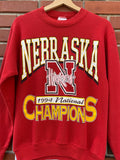 Vintage 1994 University of Nebraska National Champions Sweater