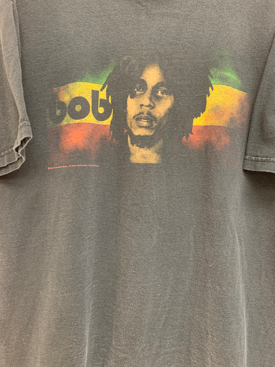 Vintage 06 Zion Rootswear Bob Marley black tee XL – KYVintage