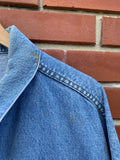 Vintage IBEW Denim Button Up Jacket