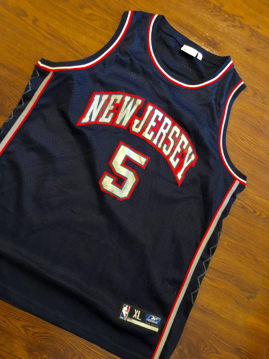 Vintage New Jersey Nets Jason Kidd Stitched Jersey sz Xl – KYVintage