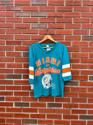 90’s Miami Dolphins NFL Jersey T-shirt L