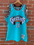 Mitchell and Ness Mike Bibby Vancouver Grizzlies Throwback Swingman Jersey