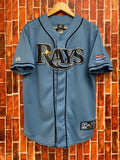 Vintage Y2K Tampa Bay Rays Majestic Baseball Jersey M