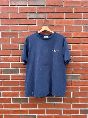 90’s Nike Swoosh Embroidered Logo T-shirt L