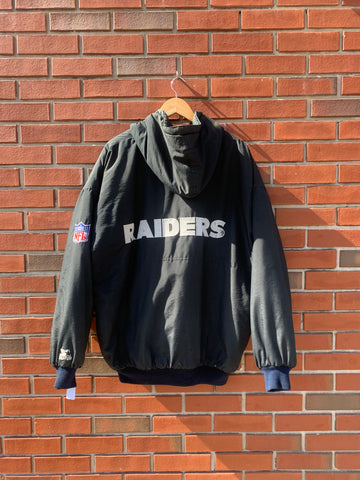 Vintage Starter Oakland Raiders Heavy Coat