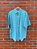 Vintage 90s Permit Tropical Style Button Up Shirt