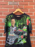 Y2K Dale Earnhardt Jr. All Over Print Nascar T-shirt