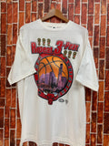 Vintage 98 3 peat Chicago Bulls Starter T shirt L