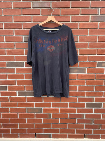 Vintage Harley Davidson The other side of fear is courage T Shirt 2XL