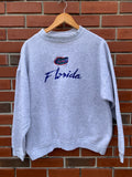 Vintage University of Florida Grey Embroidered Sweater