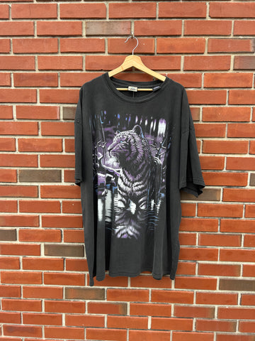 90’s Big Tiger Graphic T-shirt 3/4XL
