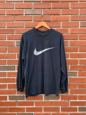 Vintage Late 90s Nike Long-sleeve Big Check