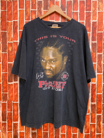 Vintage Y2K Warren Sapp “Playoff Face let’s get it on” t shirt XL