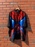Vintage 2002 Spider-Man Full Front Graphic Button Up Shirt