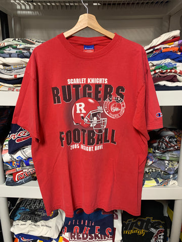 Scarlet Knights Rutgers 2005 Insight Bowl T-Shirt