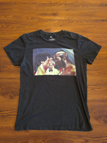 Vintage Rocky and Mr T tee sz M