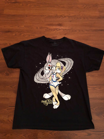 Vintage SpaceJam Bugs and Lola Bunny T-shirt sz Adults L