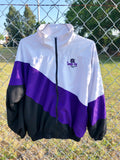 Vintage Tampa Bay Volleyball Purple/White and Black Club Zip Track Jacket Men’s M-L/ Womens L-Xl
