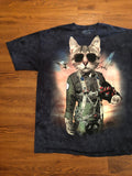 Top Gun Cat Airforce T-shirt sz Xl
