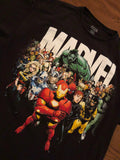 Vintage 90s Marvel OG Character T-shirt sz Xl