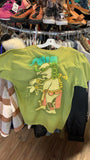 Vintage green Aztec T-shirt sz L