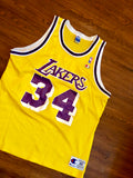 Vintage Shaquille O’Neal Los Angeles Lakers Champion Jersey Great Condition