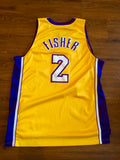 Vintage Los Angeles Lakers Adidas Derek Fisher #2