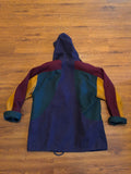 Vintage Womens Jofeld multi color hoodie jacket sz Small brand new condition