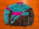 Vintage Nike Grey Tag 90s Grape Windbreaker sz Adults Xl