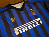Vintage Inter Milan Pirelli Soccer Jersey sz L