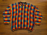Vintage Tundra Heavy Coogi Like block sweater Adults sz Xl
