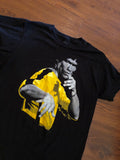 Vintage Bruce Lee Gold T-shirt tee sz M