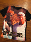 Vintage White Man Can’t Jump We Goin Sizzler T-shirt