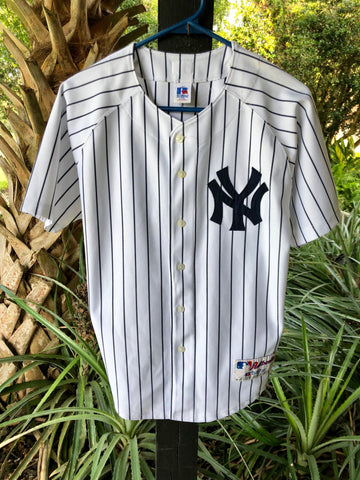 Vintage New York Yankees Derek Jeter Pinstripes Jersey Men’s M