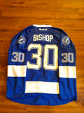 Vintage Tampa Bay Lightning Ben Bishop Stitched Jersey sz L