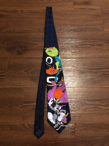 Vintage Looney Toones Space Jam tie