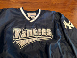 Vintage Starter New York Yankees Vneck Pullover Jacket sz Xl Adults