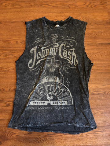 Vintage Johnny Cash Tank top sz M