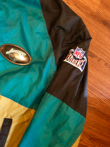 Pro Player, Jackets & Coats, Vintage Pro Player Jacksonville Jaguars Nfl  Full Zip Coat Jacket Mens Large