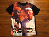 Vintage White Man Can’t Jump We Goin Sizzler T-shirt