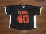 Vintage Univ of Tampa Lax Nike practice jersey XL