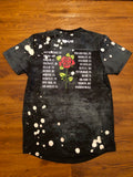 Vintage Bleached drip Guns N Roses T-shirt sz Xl
