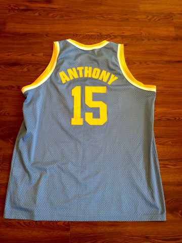 Denver Nuggets Basketball Jersey VTG Size XL #15 ANTHONY