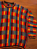 Vintage Tundra Heavy Coogi Like block sweater Adults sz Xl