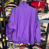 Vintage purple & blue windbreaker